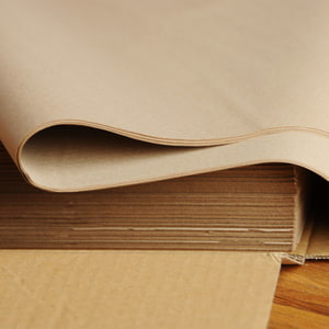 Seidenpapier braun Recycling Detail