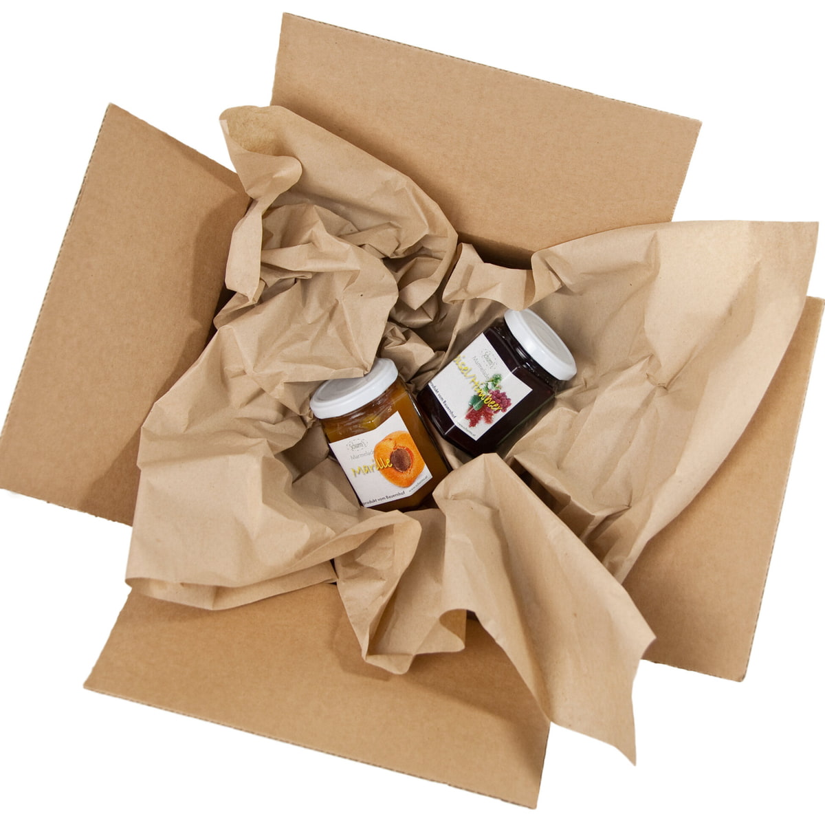 Seidenpapier braun Recycling Karton